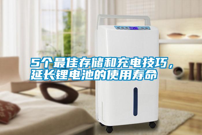 5個最佳存儲和充電技巧，延長鋰電池的使用壽命