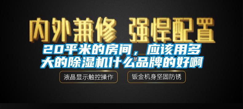 20平米的房間，應(yīng)該用多大的除濕機什么品牌的好啊