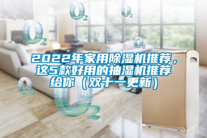 2022年家用除濕機推薦，這5款好用的抽濕機推薦給你（雙十一更新）