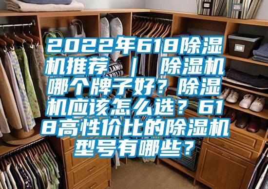 2022年618除濕機(jī)推薦 ｜ 除濕機(jī)哪個(gè)牌子好？除濕機(jī)應(yīng)該怎么選？618高性價(jià)比的除濕機(jī)型號(hào)有哪些？