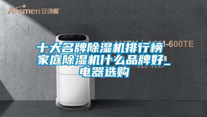 十大名牌除濕機(jī)排行榜 家庭除濕機(jī)什么品牌好_電器選購(gòu)