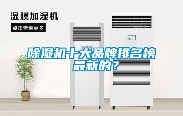 除濕機(jī)十大品牌排名榜 最新的？