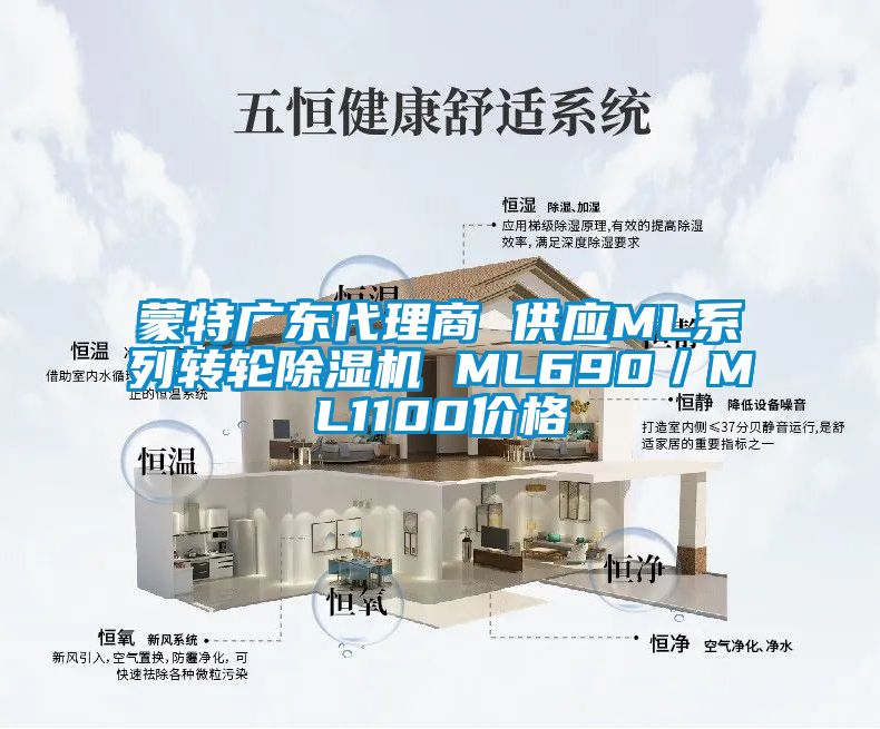 蒙特廣東代理商 供應ML系列轉輪除濕機 ML690／ML1100價格