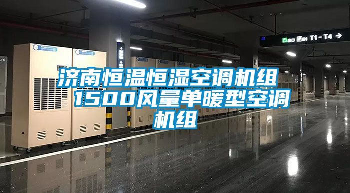 濟南恒溫恒濕空調機組  1500風量單暖型空調機組