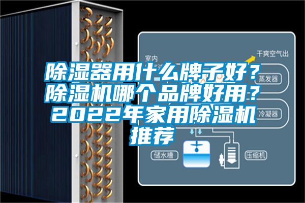 除濕器用什么牌子好？除濕機哪個品牌好用？2022年家用除濕機推薦