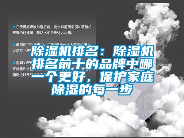 除濕機排名：除濕機排名前十的品牌中哪一個更好，保護家庭除濕的每一步