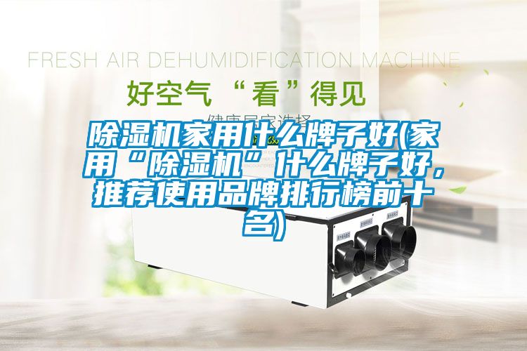 除濕機(jī)家用什么牌子好(家用“除濕機(jī)”什么牌子好，推薦使用品牌排行榜前十名)