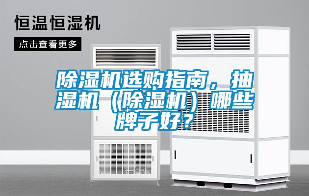 除濕機(jī)選購指南，抽濕機(jī)（除濕機(jī)）哪些牌子好？